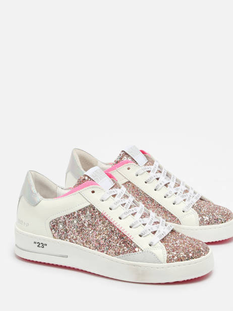 Sneakers Hova Uit Leder Semerdjian Roze women HOV11581 ander zicht 3